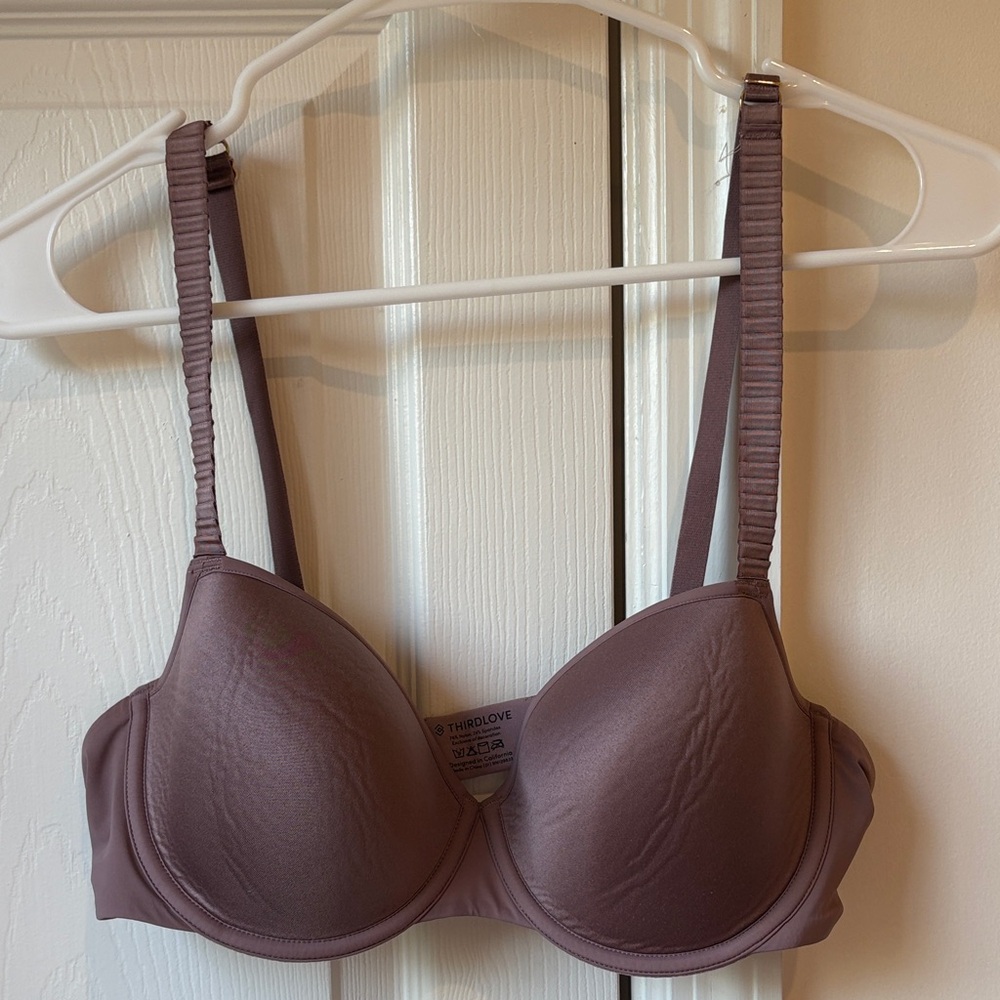 ThirdLove Dusty Mauve Seamless T-Shirt Bra